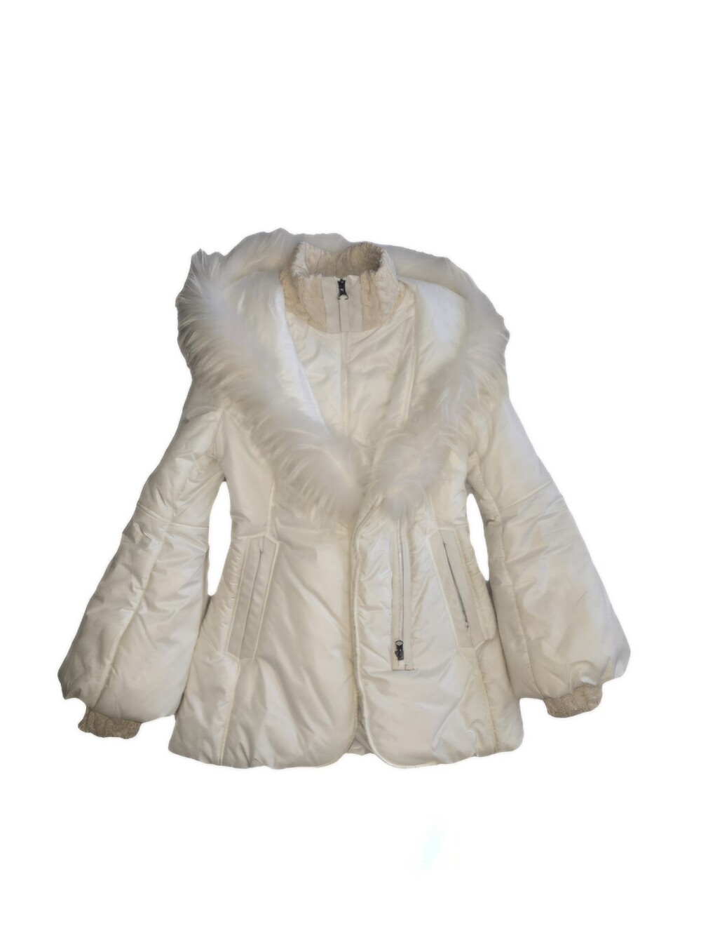 Mackage White Peaches Bell Sleeved Jacket